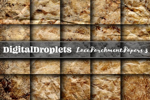 Lace Parchment Vol. 3: Vintage Texture for Modern Projects