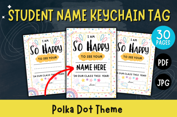 Personalized Student Name Keychain Tags: A Practical Design Asset