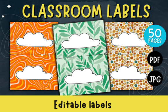 Transform Your Classroom with Editable Labels