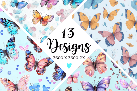 Unlocking Creative Potential with Butterfly Pattern Digital Paper