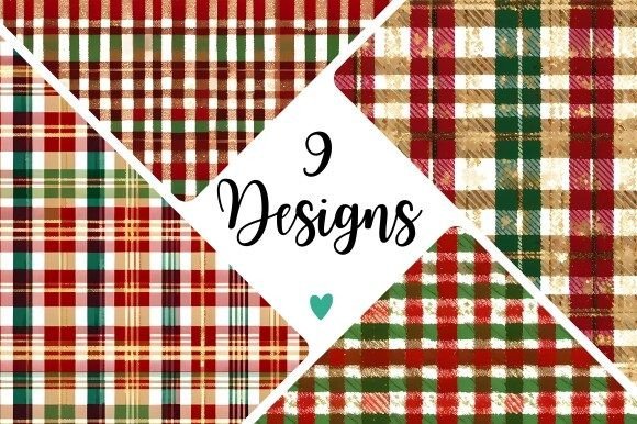 Xmas Plaid: Cozy Holiday Charm for Modern Designers